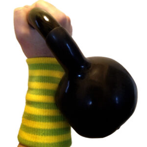 Kettlebell Wrist Pads (Green and Yellow)