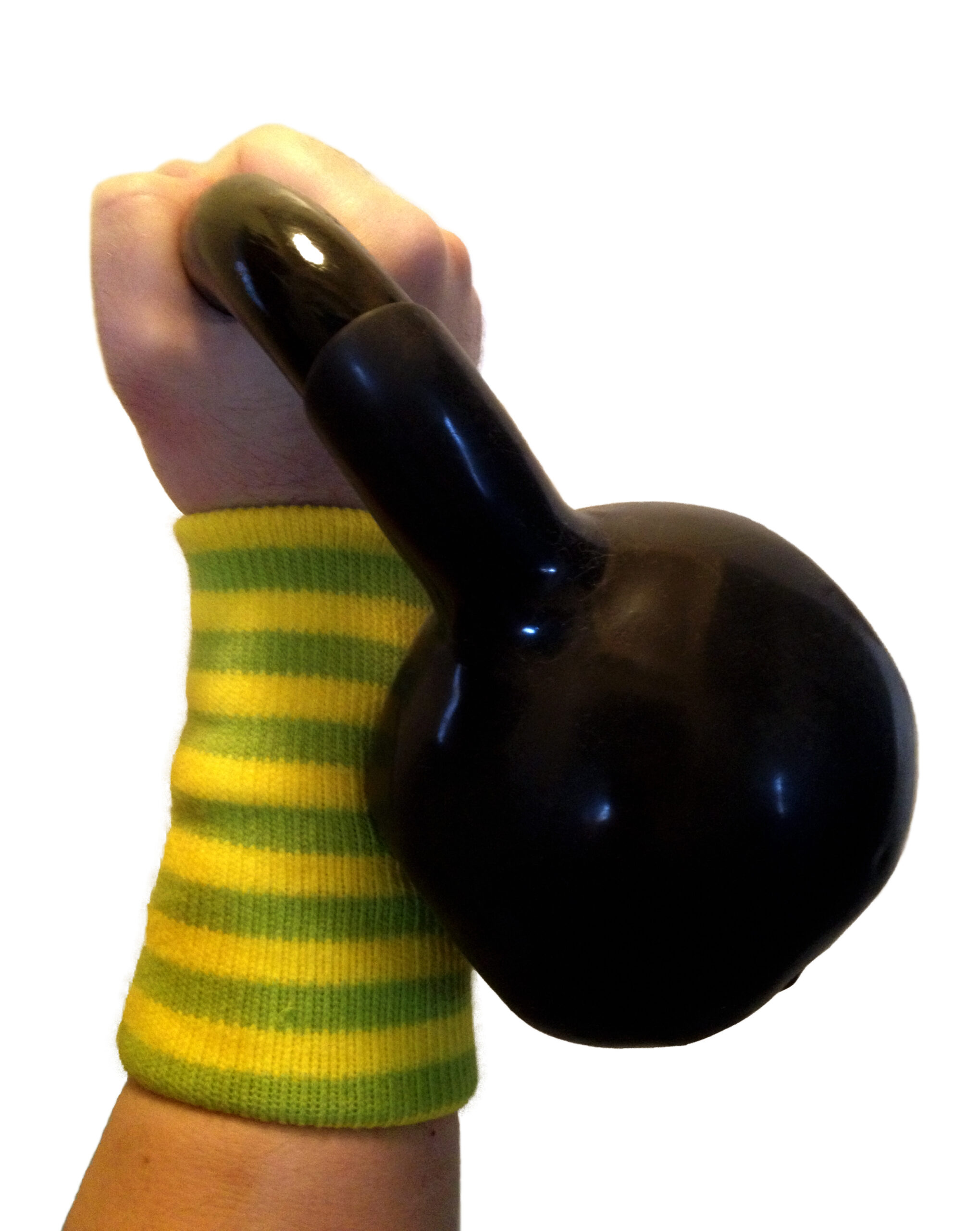 Kettlebell Wrist Pads (Green and Yellow)
