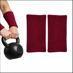Kettlebell Wrist Pads (Dark Red)